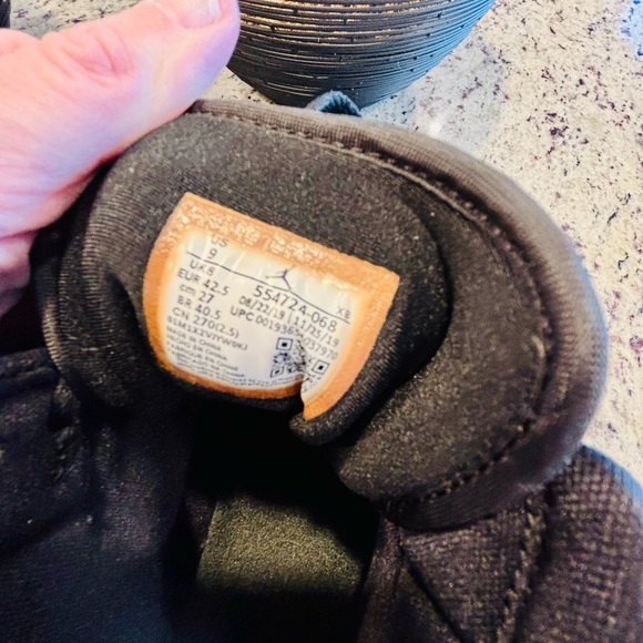 Nike Air Jordan 1 Mid Royal Blue/Black 554724-068 Men's 9 Shoe Pre-Owned - Picture 8 of 8